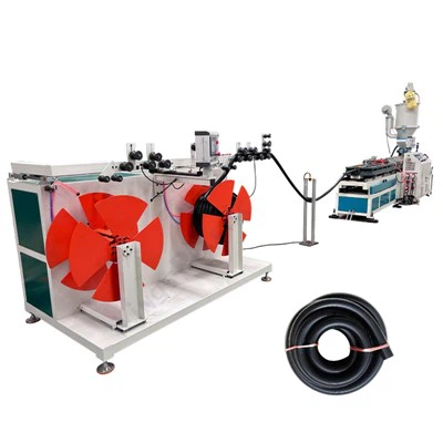 Máquina de tubo corrugado de pared simple